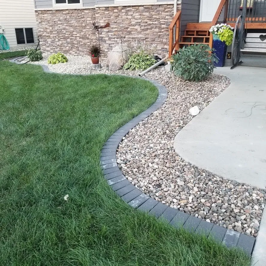 Professional yard cleanup service with custom design in Sioux Falls, SD by Landscape Sprinkler