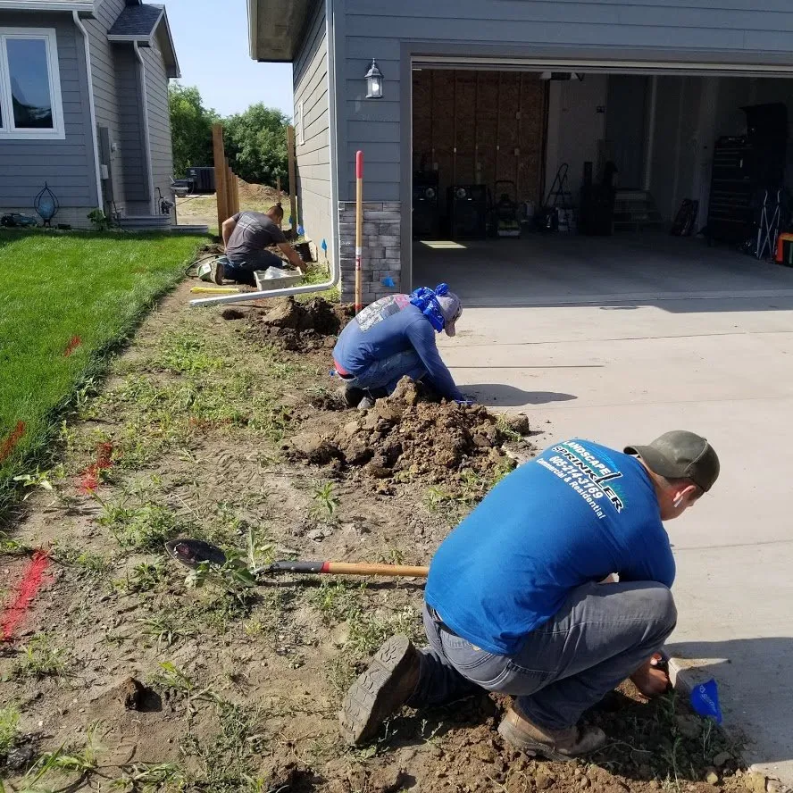 Professional yard maintenance in Sioux Falls, SD - Landscape Sprinkler