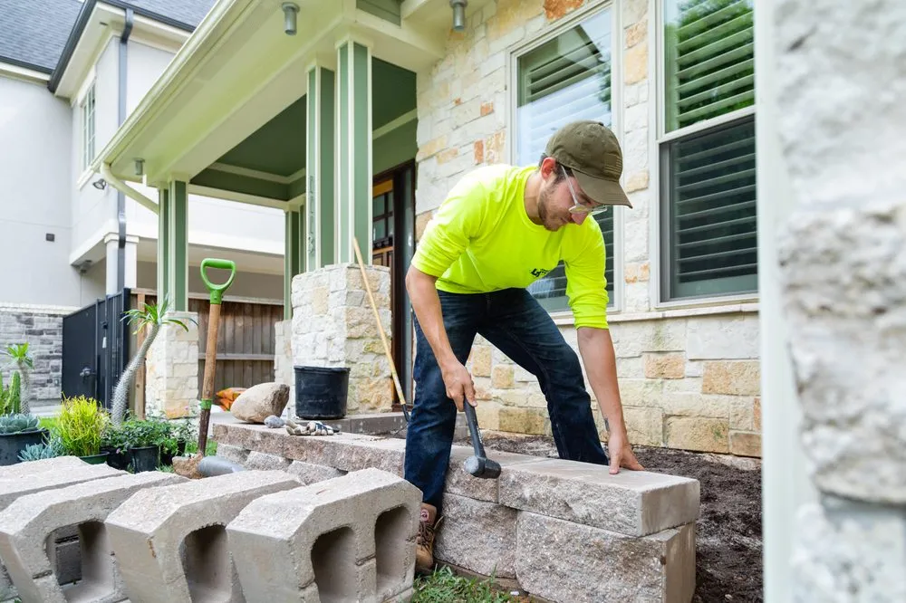 Custom lawn mowing service for outdoor upgrades across Houston, TX - Landscape Texas