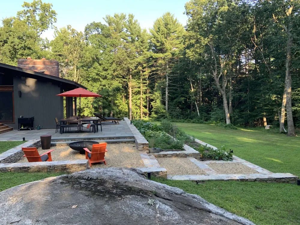 Professional landscape design for year-round maintenance in Hudson, MA by Landscape Visions