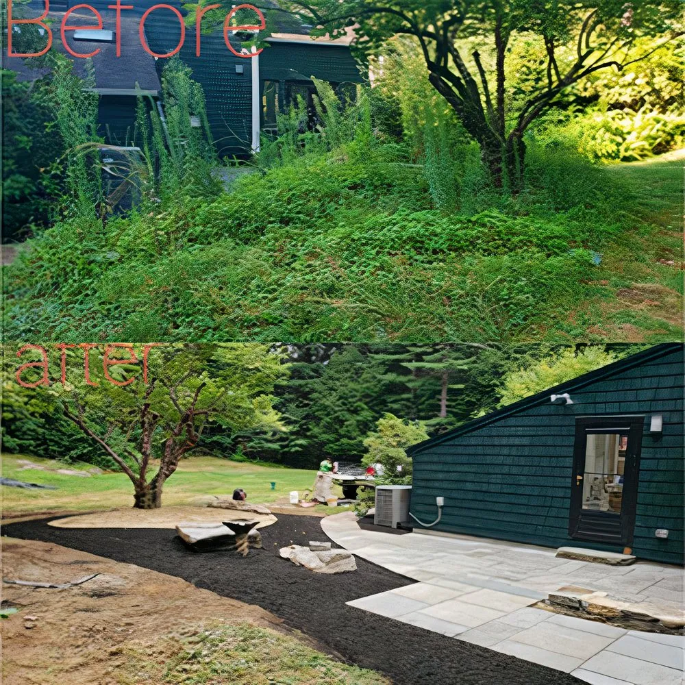 Professional landscaping services for residential properties in Hudson, MA by Landscape Visions