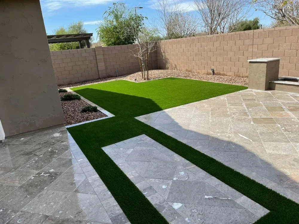 Reliable lawn mowing service for outdoor upgrades in Mesa, AZ by Landscape4AZ