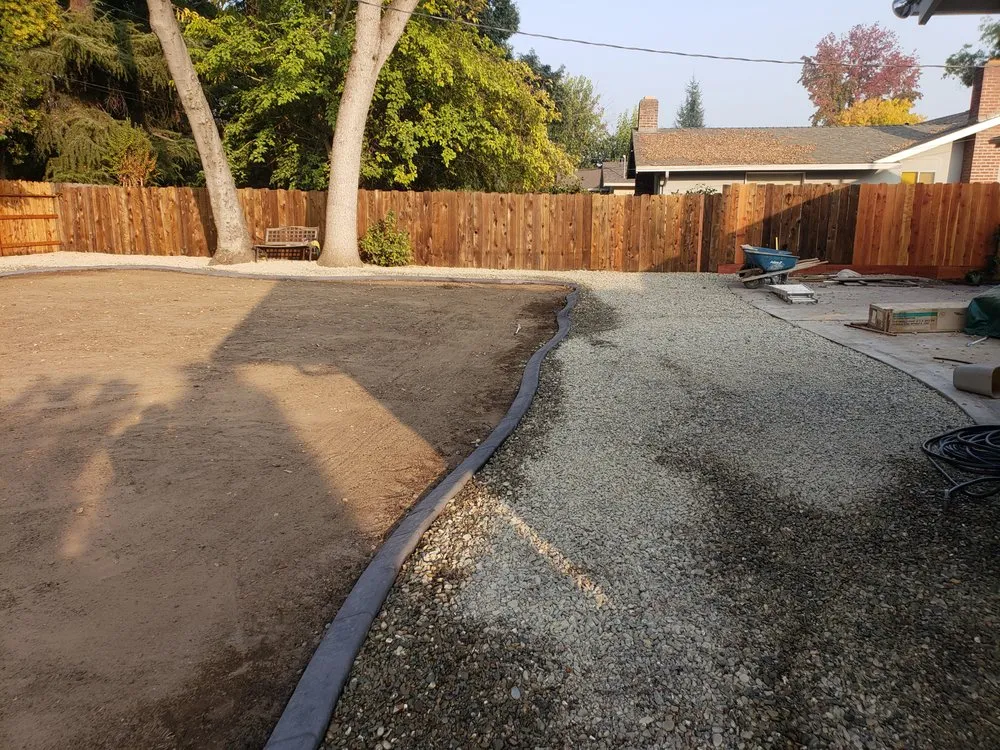Custom garden landscaping in Modesto, CA by Landscapeable