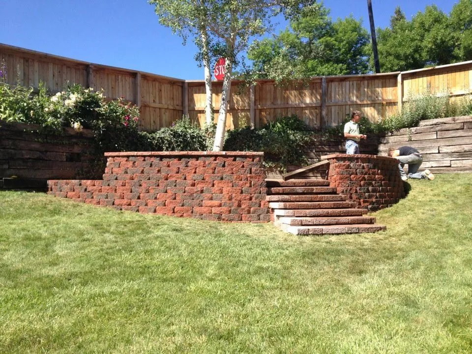 Expert lawn mowing service with custom design in Littleton, CO by Landscaped Retreats