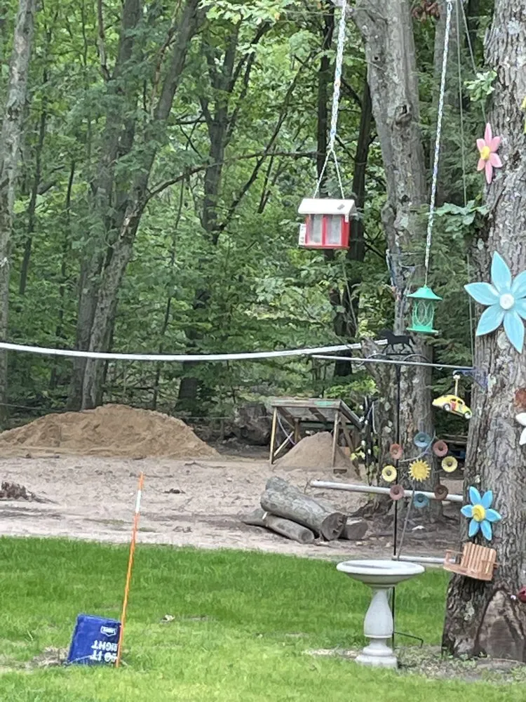 Affordable landscape installation in Hersey, MI by Landscaper