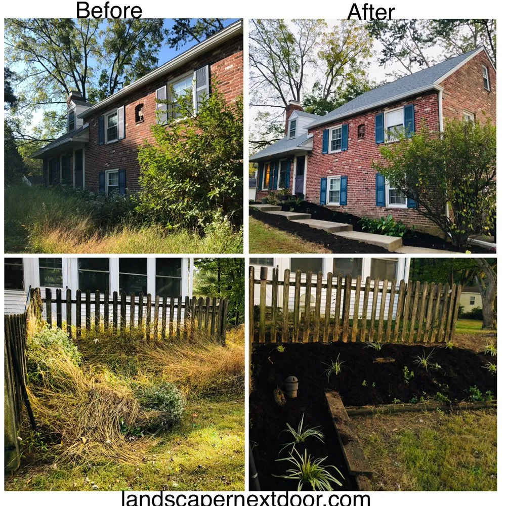 Professional yard cleanup service in Devon, PA by Landscaper Next Door