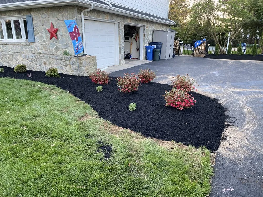 Professional landscape installation in Cleona, PA by Landscapes by Dustin