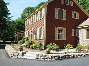 Professional garden landscaping in Meredith, NH by Landscapes by Tom