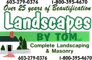 Professional landscape design in Meredith, NH by Landscapes by Tom