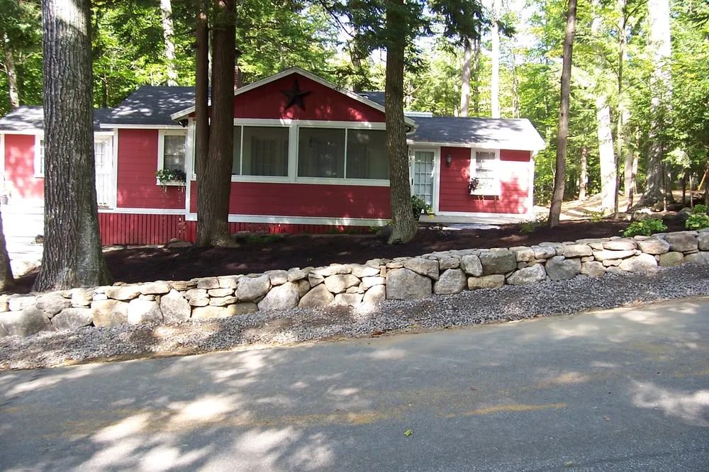 Expert garden landscaping in Meredith, NH by Landscapes by Tom