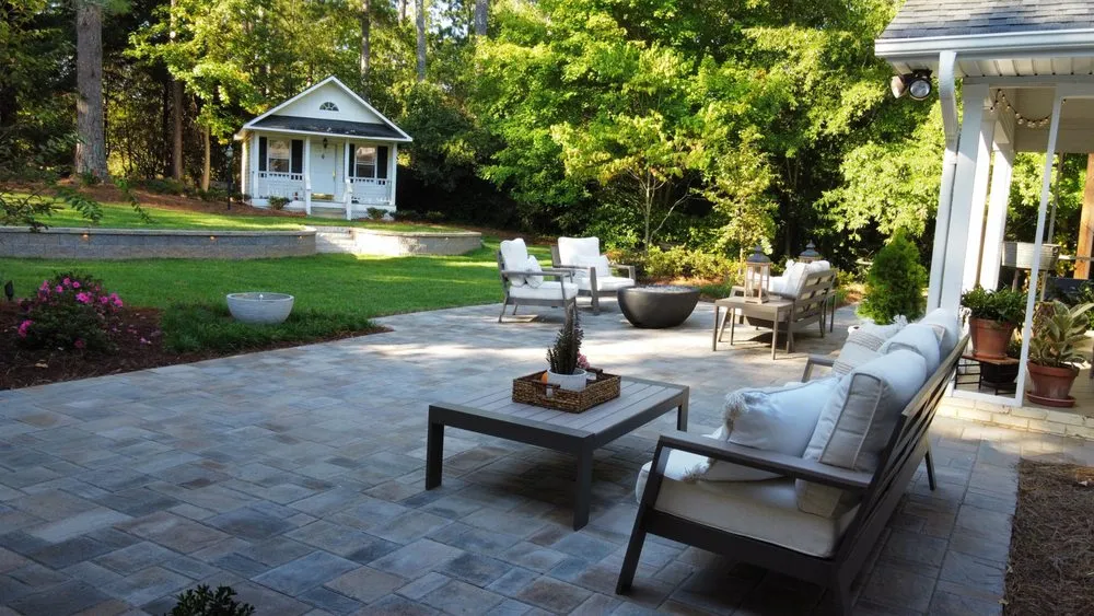 Custom landscape design in Greenwood, SC by Landscapes by Wyatt Farms