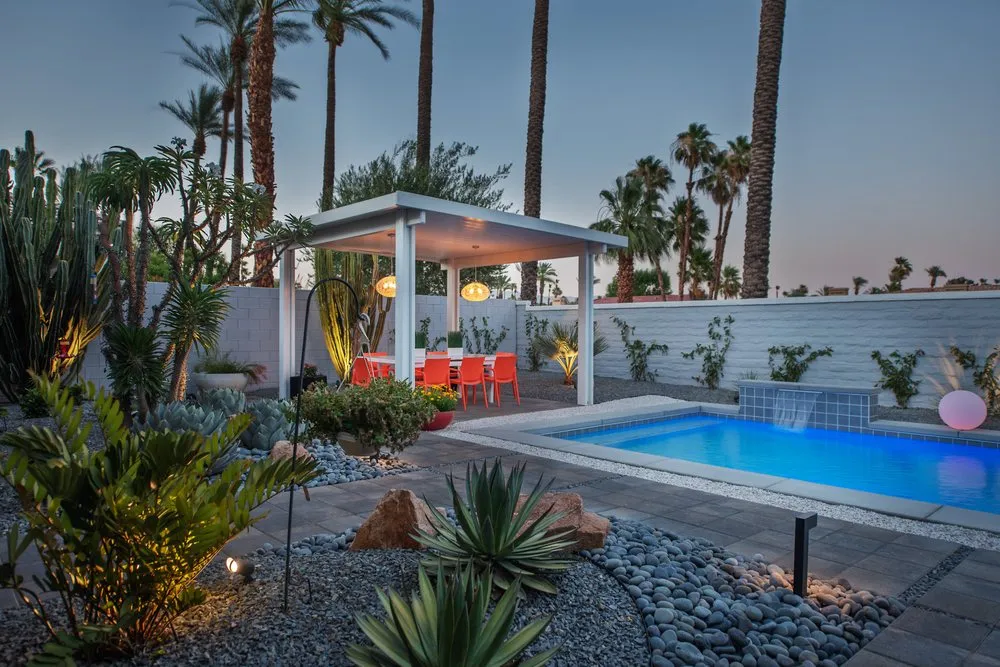 Custom residential landscaping in Palm Desert, CA - LANDSCAPEWORKS INC