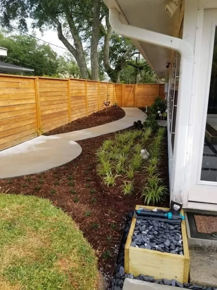 Professional residential landscaping in Saucier, MS by Landscaping & Concrete Solutions