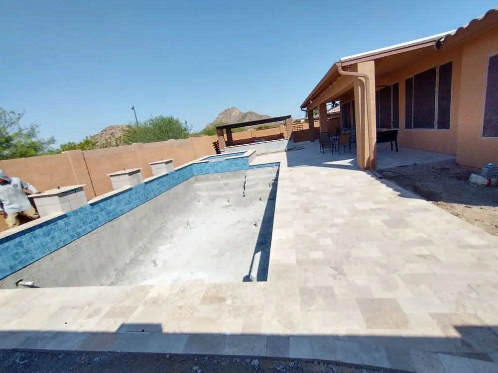 Local landscape installation in Phoenix, AZ by Landscaping & Construction