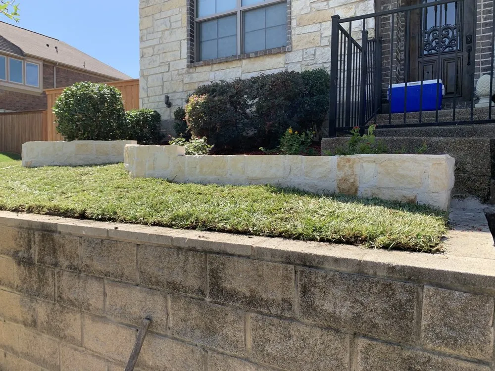 Trusted garden landscaping with custom design in Fort Worth, TX by Landscaping & Flowerbed Masonry DFW