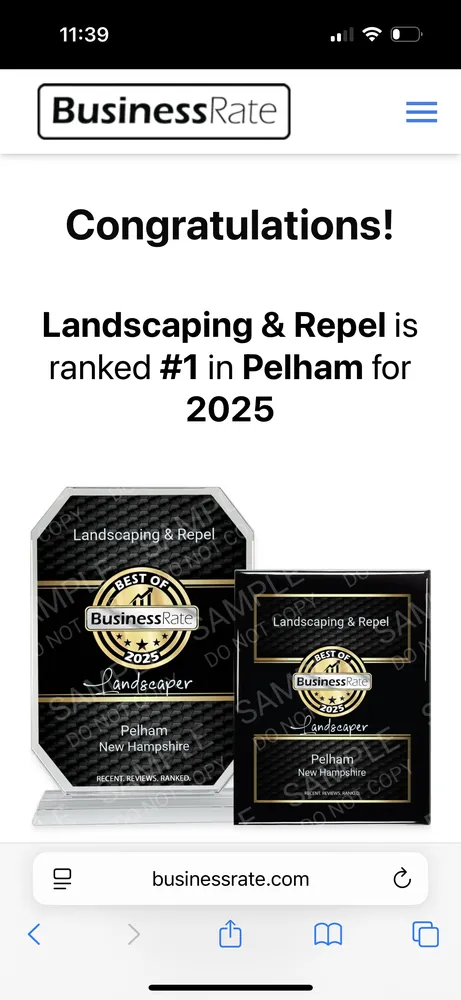 Trusted landscape design for year-round maintenance across Pelham, NH - Landscaping & Repel