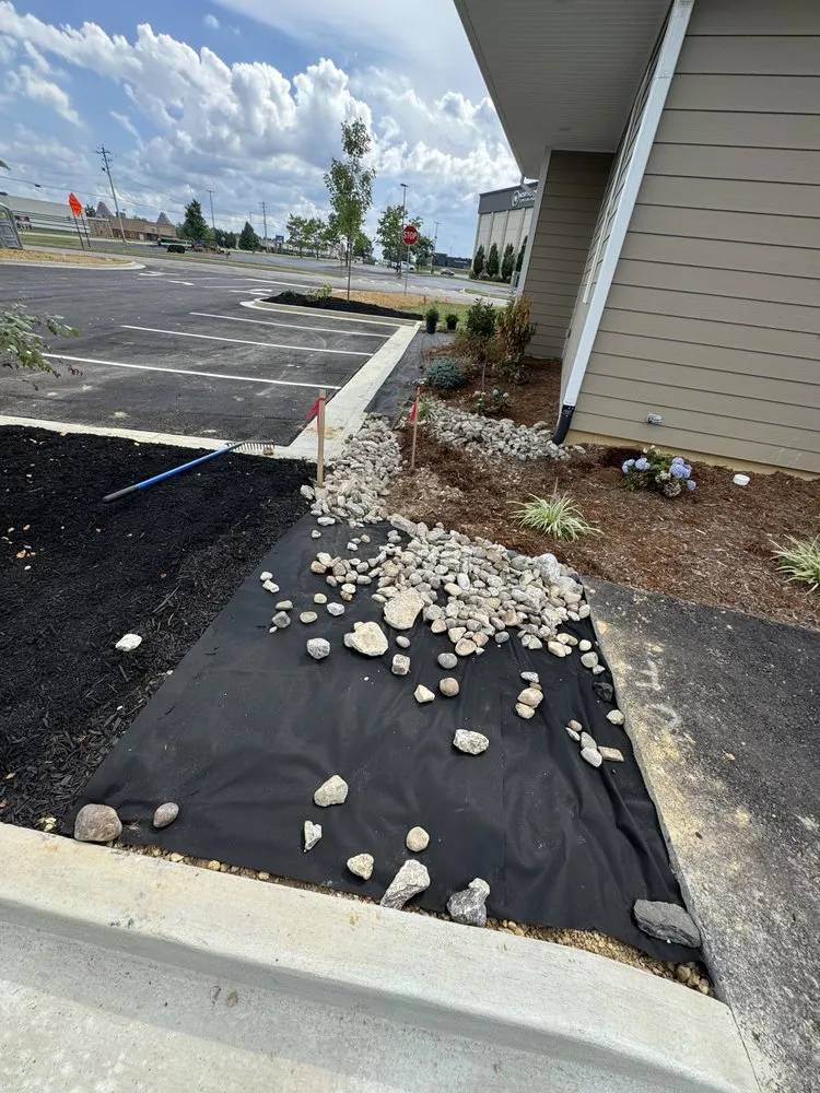 Reliable lawn mowing service in Jeffersonville, IN by Landscaping & Turf L&T