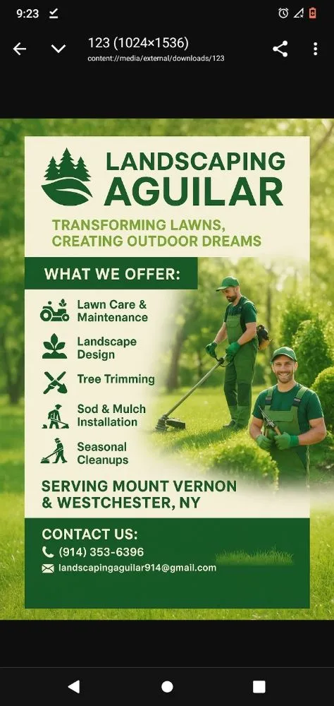 Trusted outdoor landscaping experts serving Mount Vernon, NY - Landscaping Aguilar