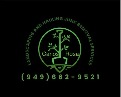Landscaping and Hauling Junk Removal Services Carlos Rosa Logo