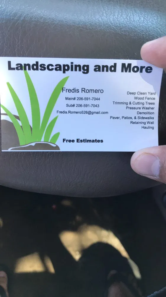 Professional landscape installation in Seattle, WA by Landscaping And More