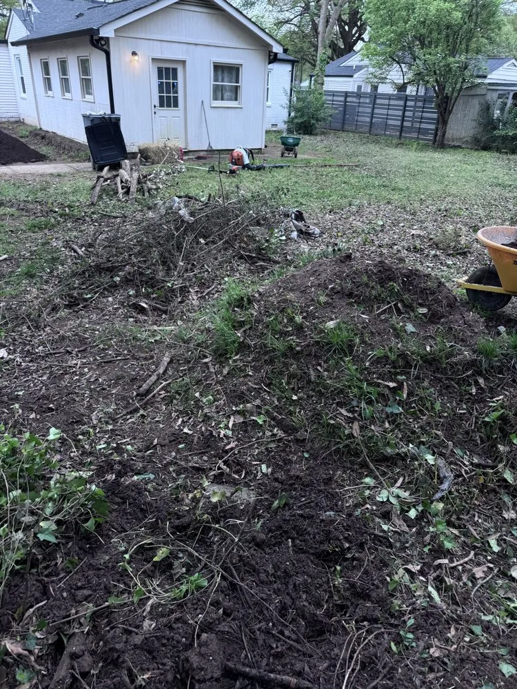 Local yard cleanup service near you in Charlotte, NC by Landscaping and Tree Service Solutions