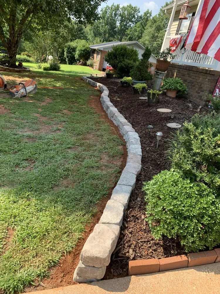 Local residential landscaping for beautiful yards in Anderson, SC by Landscaping