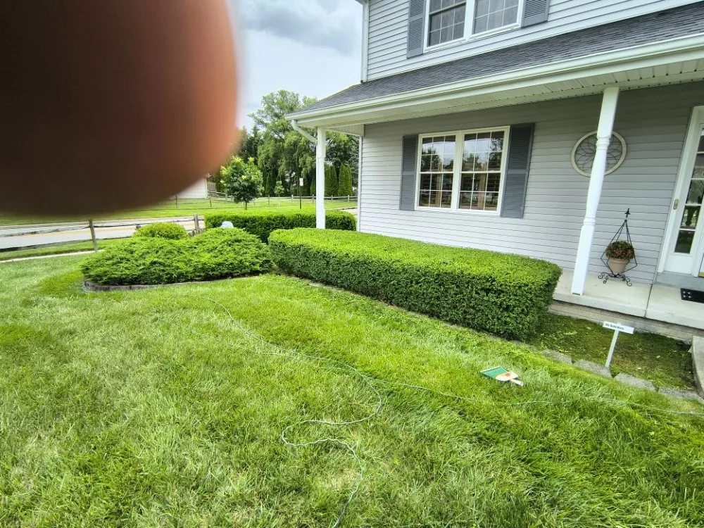 Expert lawn mowing service for year-round maintenance in Toledo, OH by Landscaping At Its Finest S&F