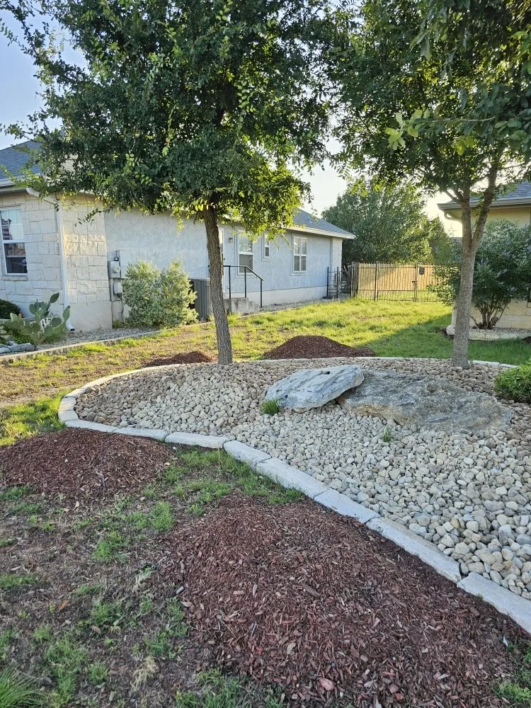 Reliable landscape installation in San Antonio, TX by Landscaping BBS - Black Belt Service
