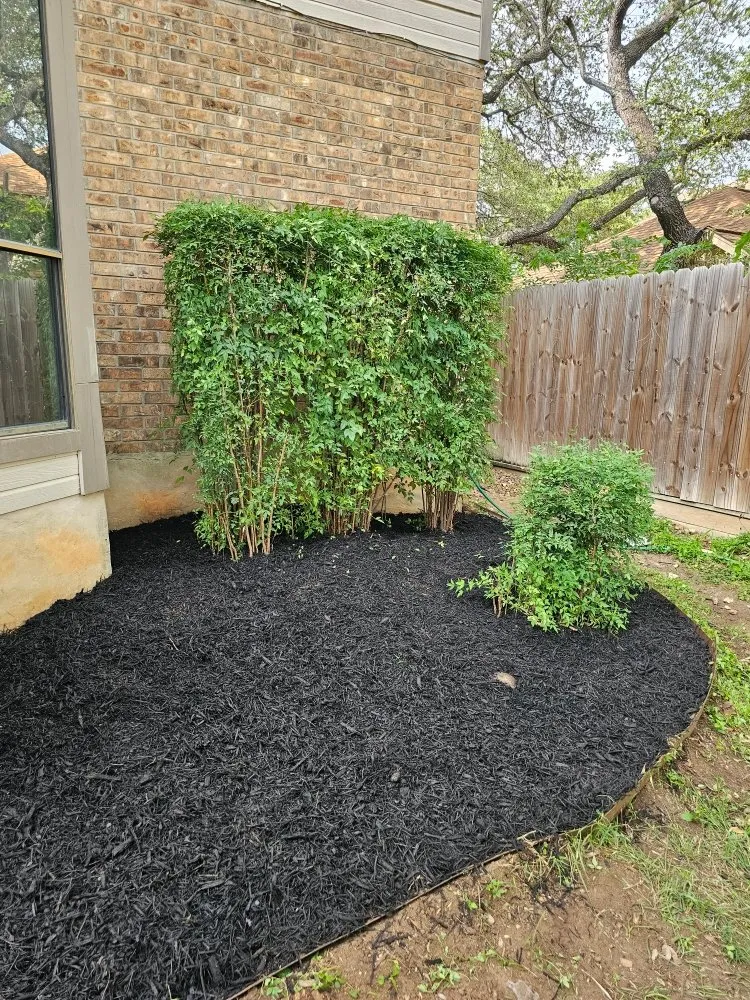 Affordable lawn care service with custom design in San Antonio, TX by Landscaping BBS - Black Belt Service