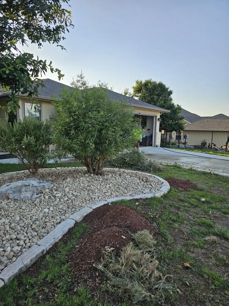 Trusted outdoor landscaping in San Antonio, TX by Landscaping BBS - Black Belt Service