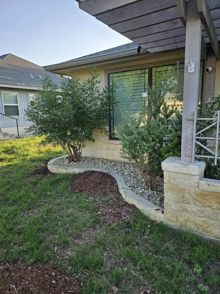 Custom lawn mowing service for year-round maintenance across San Antonio, TX - Landscaping BBS - Black Belt Service