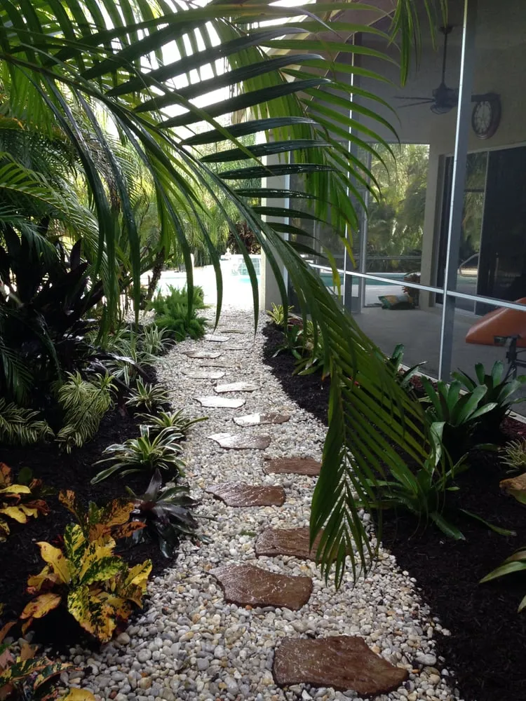 Professional outdoor landscaping in Port St Lucie, FL by Landscaping By Anthony