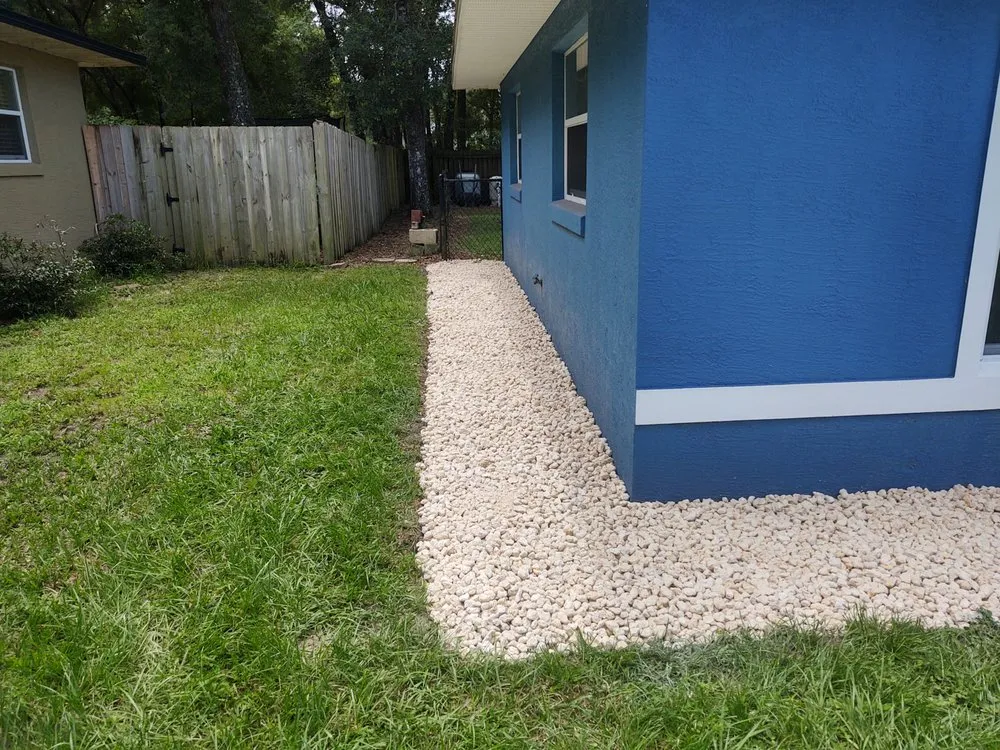 Affordable landscape installation in Inverness, FL by Landscaping by Dave Long