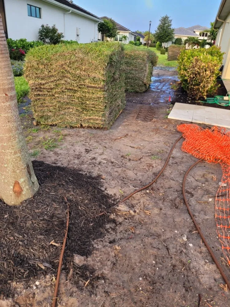 Expert garden landscaping for residential properties in Sarasota, FL by Landscaping by Ed