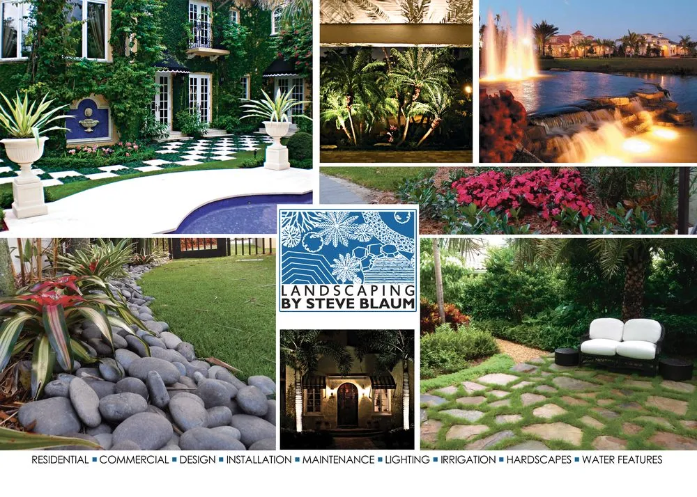 Custom landscape installation experts serving Coral Gables, FL - Landscaping by Steve Blaum