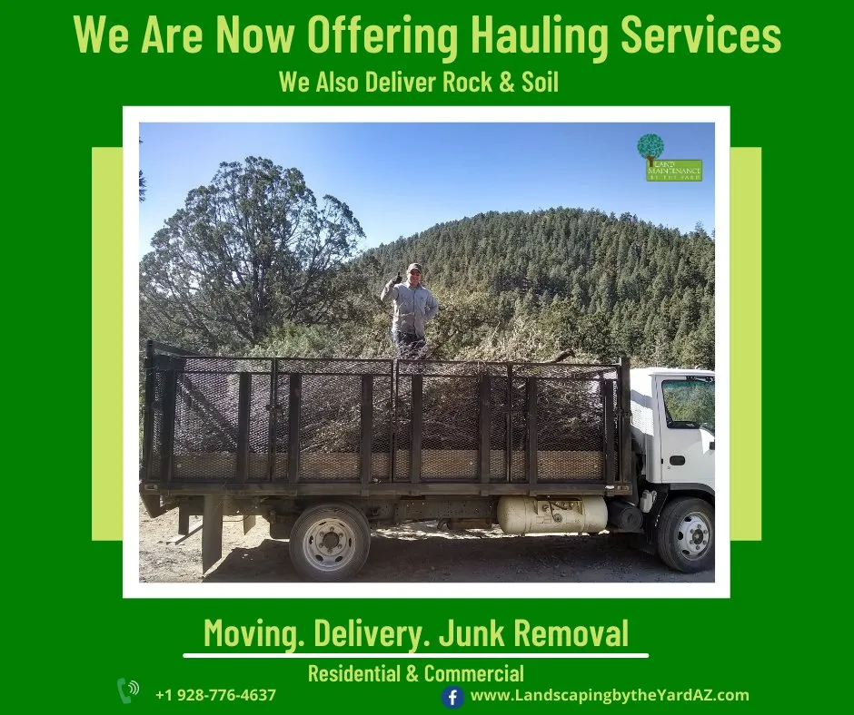 Professional outdoor landscaping in Prescott, AZ - Landscaping By The Yard