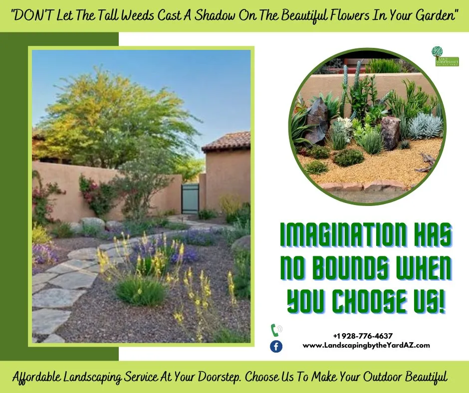 Trusted outdoor landscaping in Prescott, AZ by Landscaping By The Yard