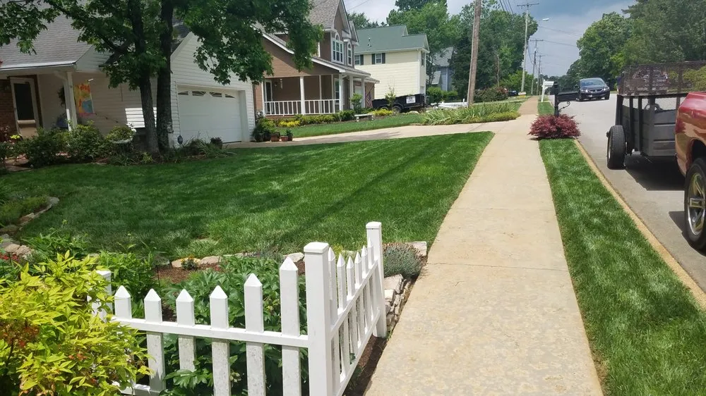 Local landscape installation with custom design in Cleveland, TN by Landscaping By Tim Ware