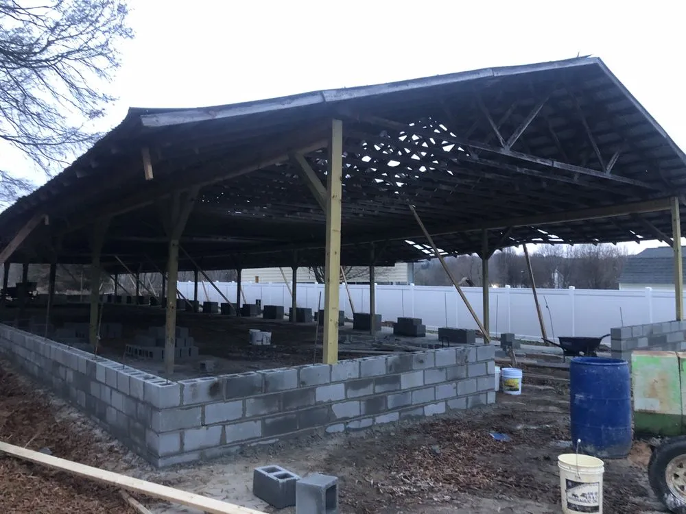 Expert yard cleanup service in Winston-Salem, NC by Landscaping Concrete to Masonry