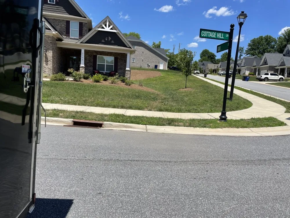 Professional landscaping services for residential properties in Winston-Salem, NC by Landscaping Concrete to Masonry