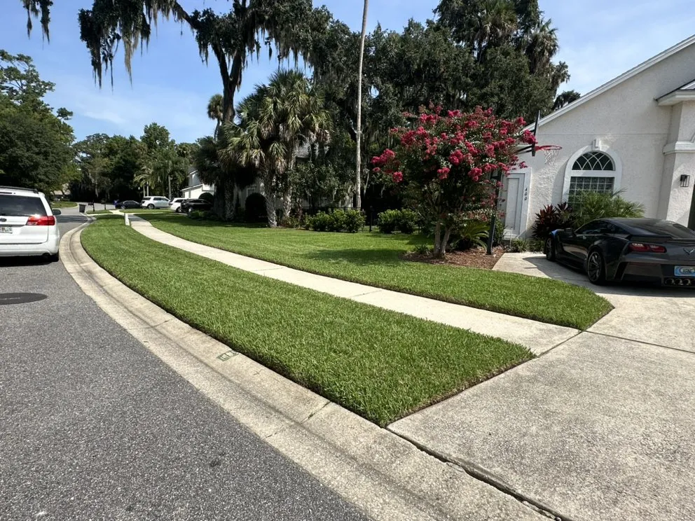 Trusted lawn care service for residential properties in Jacksonville, FL by Landscaping Emmanuel