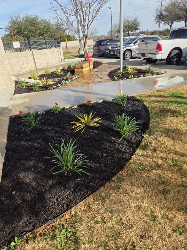Affordable yard maintenance for beautiful yards across Dallas, TX - Landscaping Flowers