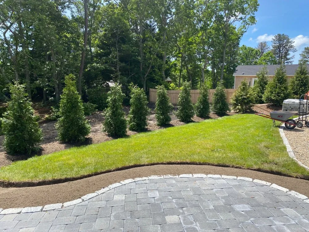 Custom yard maintenance in West Hyannisport, MA by Landscaping Irrigation Cape Cod