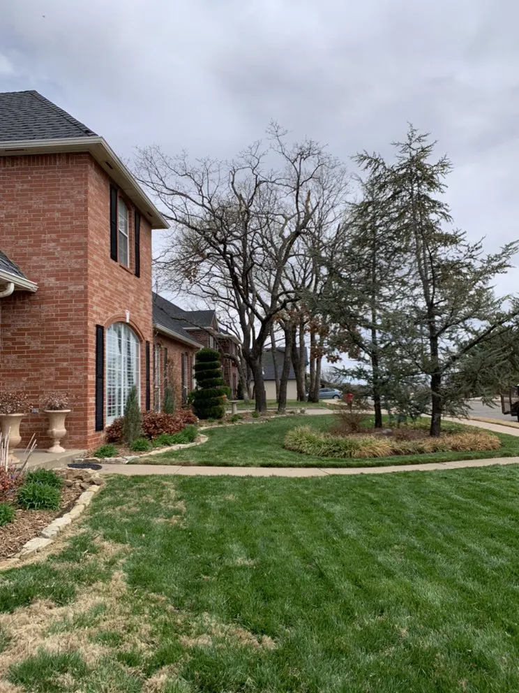 Professional residential landscaping for homes in Edmond, OK by Landscaping Kings & Masonry