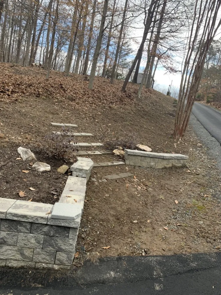 Custom residential landscaping in Clifton, VA by Landscaping LRDS