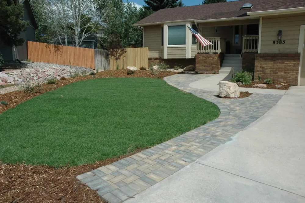 Custom outdoor landscaping in Colorado Springs, CO by Landscaping Matters