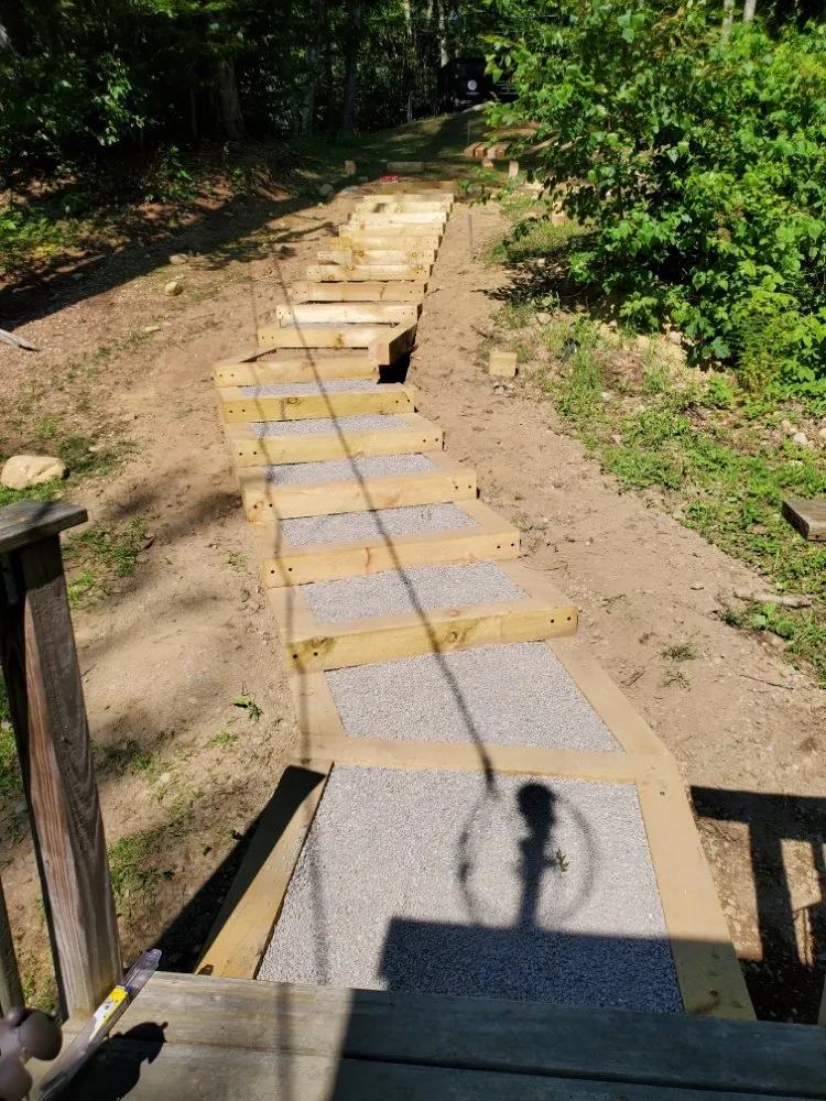 Custom lawn care service with custom design in Barnstead, NH by Landscaping My Grass Off