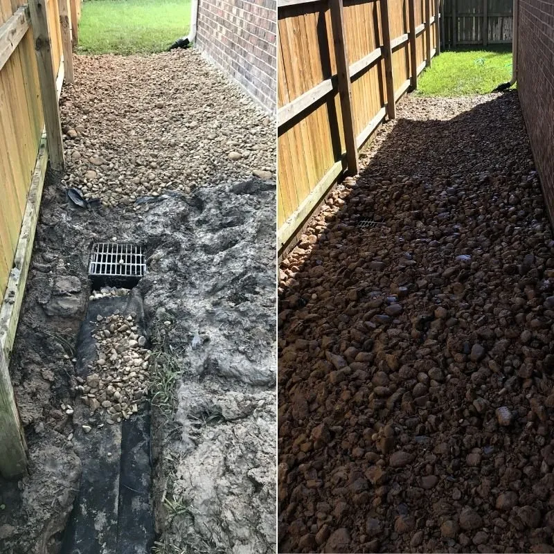 Affordable landscape design in College Station, TX by Landscaping Ninjas