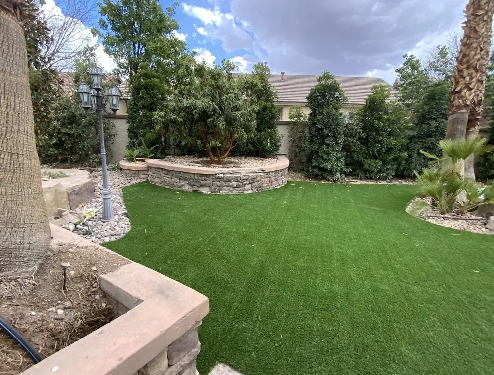 Affordable landscape installation for homes in Las Vegas, NV by Landscaping Pros