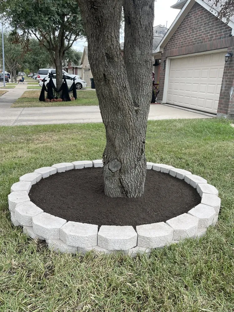 Custom landscape design in Houston, TX by Landscaping Services By Francisco